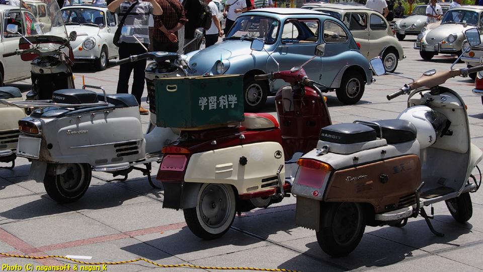 スバル ラビット スクーター、第21回スバル360フェスティバル参加車両、2018年6月3日撮影