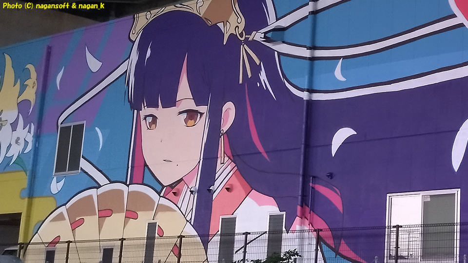 大阪府泉佐野市 衣通姫 壁画