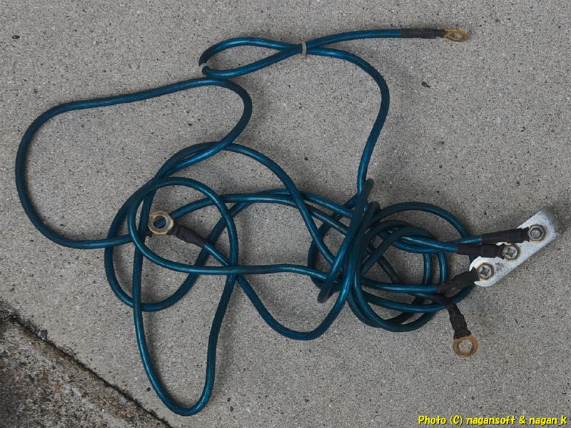 The cable used for grounding in my previous car
