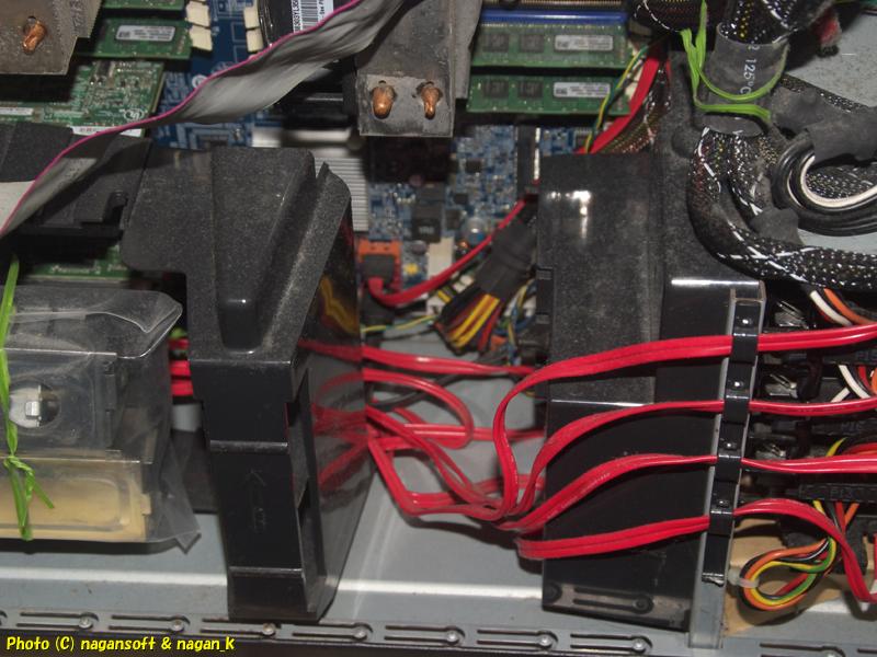 内部のホコリ堆積はそれほどでもなかった、Lenovo ThinkStation D30、2026年01月16日撮影