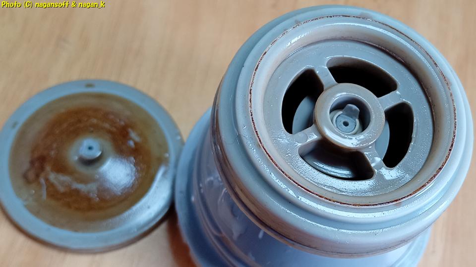 サーモスの保温水筒が壊れる、2026年01月23日撮影