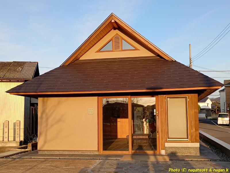 茅渟宮跡横にある衣通姫ガイダンスセンター｜大阪府泉佐野市上之郷、2026年03月09日撮影