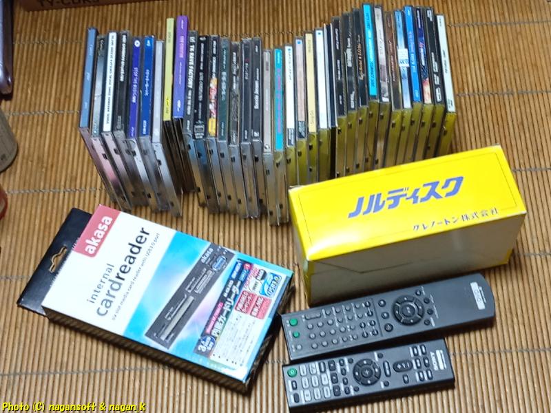 購入したジャンク品をまとめて撮影、ハードオフ岩出店。2026年03月26日撮影