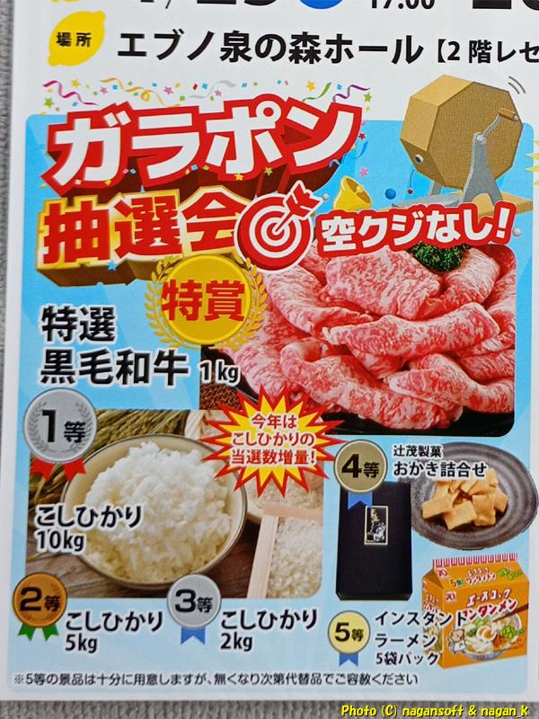 ガラポン抽選会|2026 レモン祭り|エブノ泉の森ホール|大阪府泉佐野市|2026年04月26日撮影