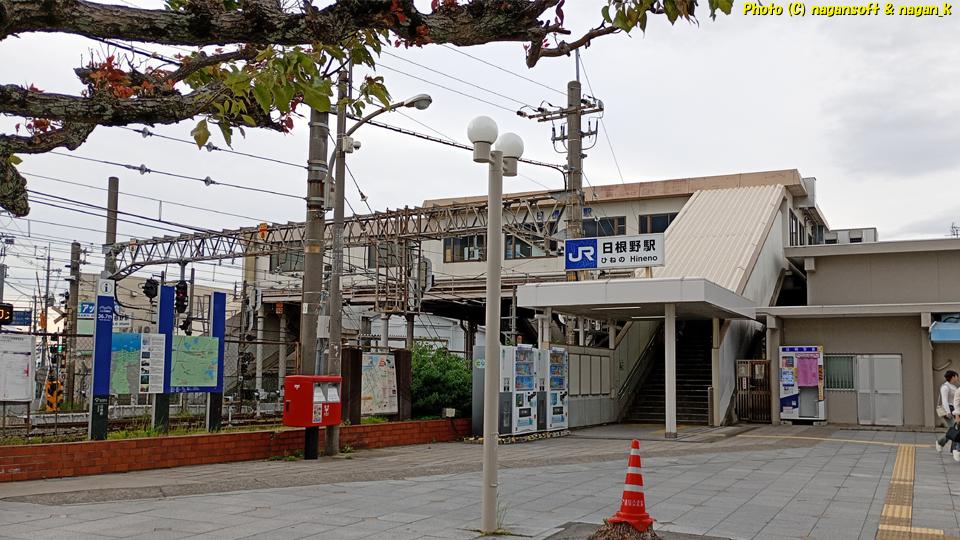 JR日根野駅、山側ロータリー出入り口|大阪府泉佐野市 JR日根野駅。2026年05月04日撮影