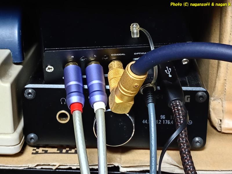 FX-AUDIO DAC-SQ4J にケーブルを繋ぐ|Victor AX-V5500|2026年05月27日撮影