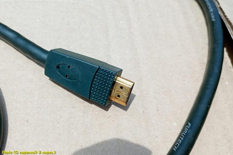 ジャンク110円 FURUTECH HDMIケーブル フラグの「HDMI」バッチが欠損していた|ハードオフコーナン和歌山中之島店で買い物|2026年07月17日撮影